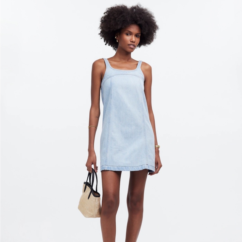 Madewell Light Blue Denim Dress